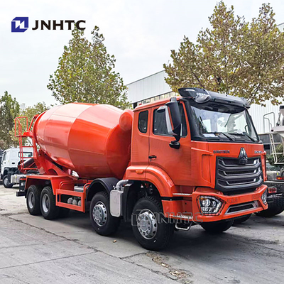 호우 콘크리트 시멘트 믹서 트럭 8X4 380HP 12 휠 유로 2 4 고품질