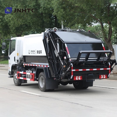 샤크맨 X9 쓰레기 압축 트럭 4X2 160hp 12CBM 쓰레기 트럭 판매