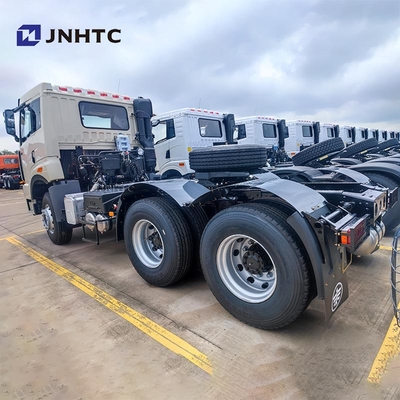 Faw J5P 트랙터 트럭 유로 2 380hp 10 바퀴 6x4 더블 벙커와 함께 좋은 가격