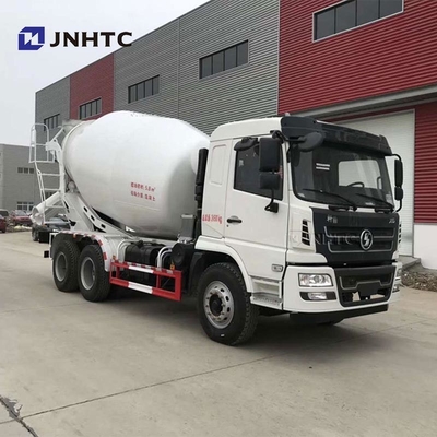 샤크만 콘크리트 믹서 트럭 6X4 10바퀴 X6 LNG CNG 트럭에 장착된 믹서