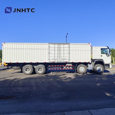 시노트룩 호우 화물 트럭 7.2m 밴 화물 트럭 8*4 400HP 12륜자동 최고 제품
