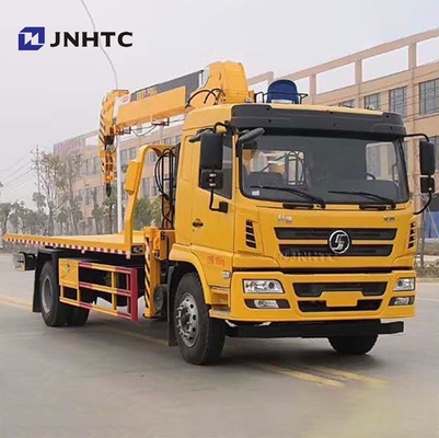 샤크맨 X6 접기 팔 크레인 트럭 4x2 160-250HP 10톤 핫 판매