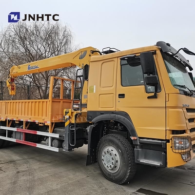 하우 직렬 팔 화물 크레인 트럭 6x4 10 바퀴 380hp 10T 좋은 가격