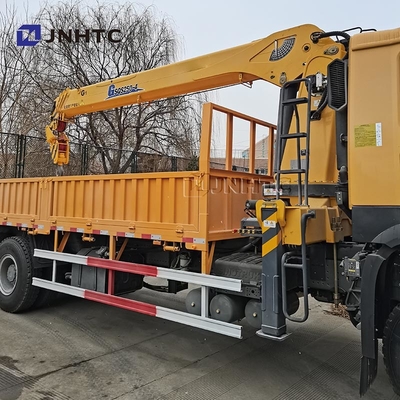 하우 직렬 팔 화물 크레인 트럭 6x4 10 바퀴 380hp 10T 좋은 가격
