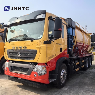 호우 TX 하수 흡수 차량 하수 펌프 트럭 새 16m3 6X4 10 바퀴 350HP