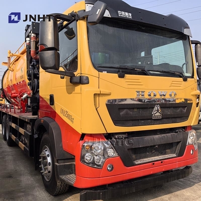 호우 TX 하수 흡수 차량 하수 펌프 트럭 새 16m3 6X4 10 바퀴 350HP
