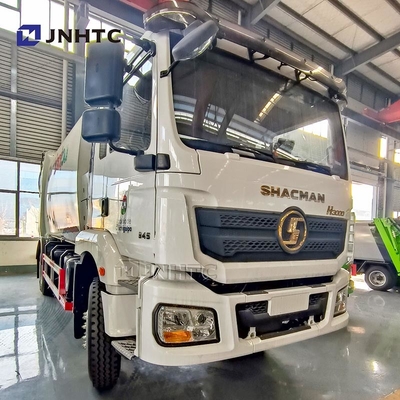 샤크맨 쓰레기 밀집 트럭 H3000 345HP 4X2 6 휠 밀집기 쓰레기통 트럭
