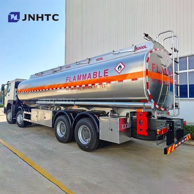 시노트룩 HOWO 연료 탱크 트럭 8X4 400HP 28000L 35000L 30000lL 고품질
