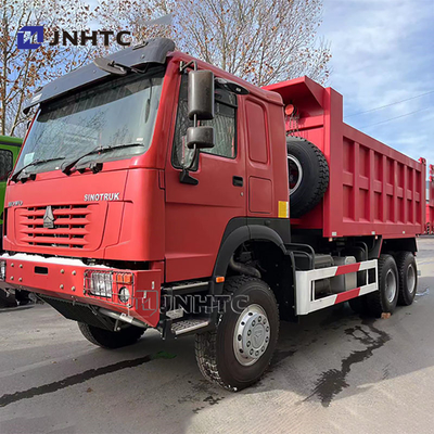 신형 시노트룩 사륜 구동 틱퍼 트럭 6X6 336HP HW76 캐비