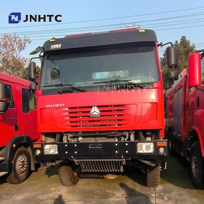 HOWO 4*4 소방 트럭 HOWO 5000L 물 폼 탱크 소방 트럭 미니 소방 트럭