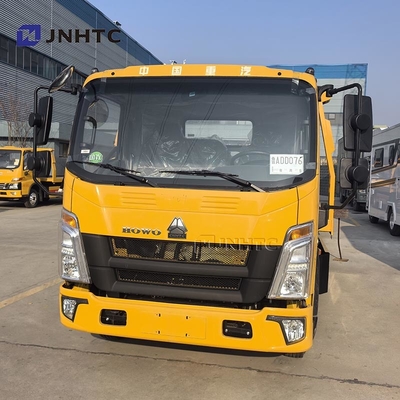 호우 플래트베드 래커 4*2 3톤 5톤 160HP 도로 복구 래커 트럭 좋은 가격