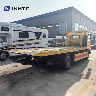 호우 플래트베드 래커 4*2 3톤 5톤 160HP 도로 복구 래커 트럭 좋은 가격
