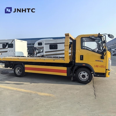 호우 플래트베드 래커 4*2 3톤 5톤 160HP 도로 복구 래커 트럭 좋은 가격