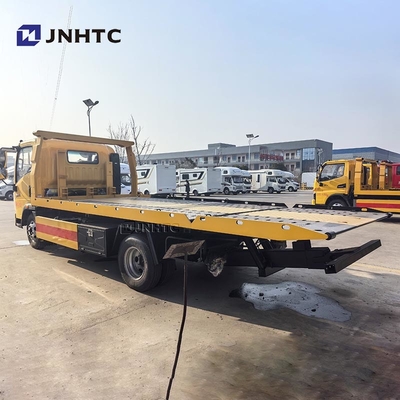 호우 플래트베드 래커 4*2 3톤 5톤 160HP 도로 복구 래커 트럭 좋은 가격
