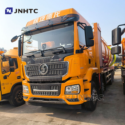 SHACMAN M3000 8X4 18-25m3 12 휠러 진공 하수도 흡수 트럭 저렴한 가격 뜨거운 판매
