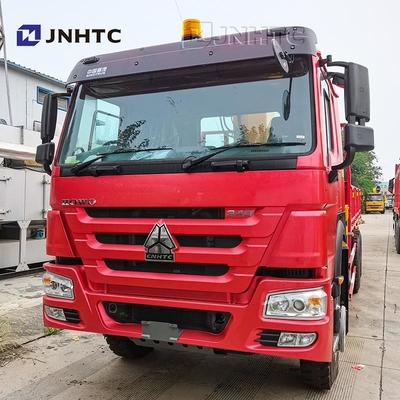 HOWO 트레이트 팔 크레인 트럭 6X4 10 바퀴 340hp 10톤 크레인 화물 트럭