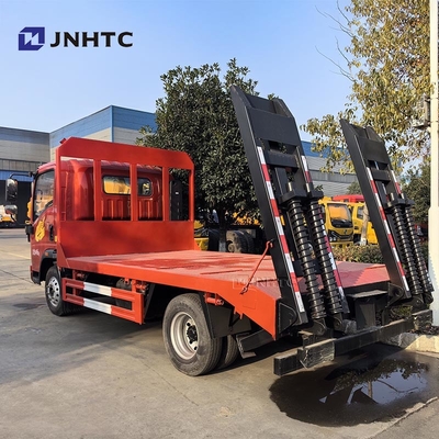 좋은 가격 HOWO Wrecker 트럭 4X2 165HP 미니 Camioneta 평면 트럭