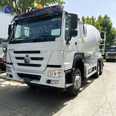 SINOTRUK HOWO 콘크리트 믹싱 트럭 6x4 10 바퀴 400HP 콘크리트 믹싱 트럭