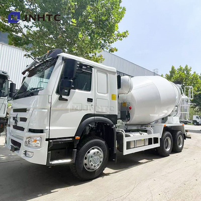 핫 HOWO 콘크리트 믹싱 트럭 6x4 10 바퀴 400HP 콘크리트 믹서 트럭 최고 가격