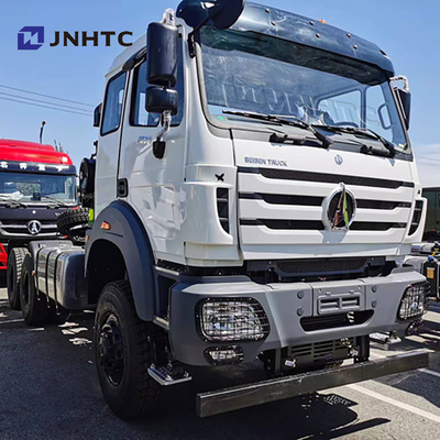 최고의 베이벤 트랙터 트럭 유로3 EGR 380hp 6x6 프라임 모터 및 트레일러