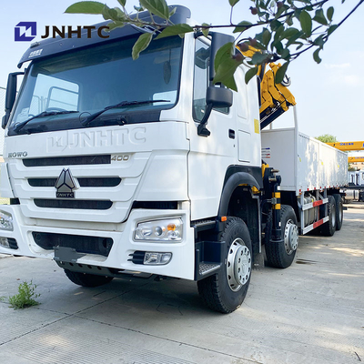 시노트룩 호우 크레인 트럭 8X4 10톤 화물 16 바퀴 접는 크레인 400hp 판매