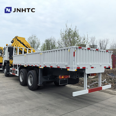 시노트룩 HOWO 6x4 400HP 화물 트럭 10톤 부름 크레인 트럭 중국 공장