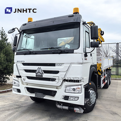 시노트룩 HOWO 6x4 400HP 화물 트럭 10톤 부름 크레인 트럭 중국 공장