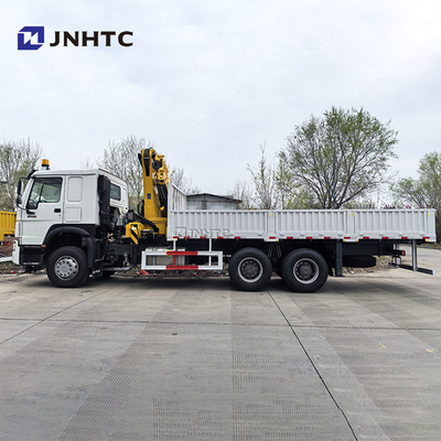 시노트룩 HOWO 6x4 400HP 화물 트럭 10톤 부름 크레인 트럭 중국 공장
