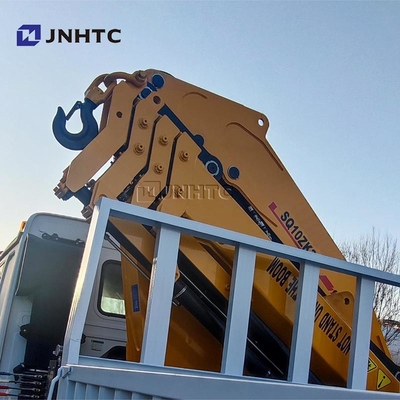 HOWO 크레인 트럭 6x4 400HP 화물 트럭 10톤 붐 크레인 트럭