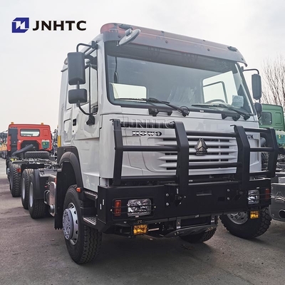새로운 HOWO 프라임 모버 트럭 유로 2 300-400HP 6x6 풀 휠 드라이브 트랙터 트럭
