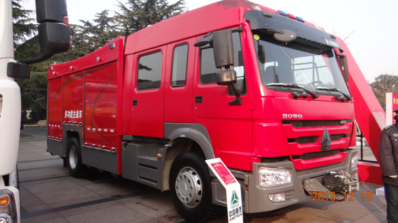 20CBM LHD 6X4 불 전투 수송기, 빨간 안전 비상사태 거품 소방차