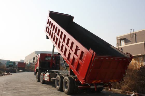 Sinotruk Howo7 30M3 정면 드는 덤프 트럭 8 x 4 12의 바퀴