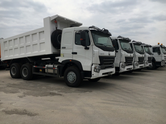 A7 Howo Sinotruk 371hp 6x4 50T 짐을 위한 20M3 수용량을 가진 덤프 트럭 팁 주는 사람