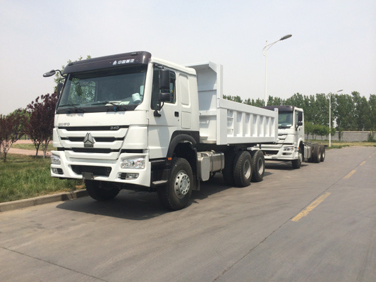 371HP Sinotruk Howo7 무거운 덤프 트럭 20M3 수용량 10는 HW76 오두막을 선회합니다