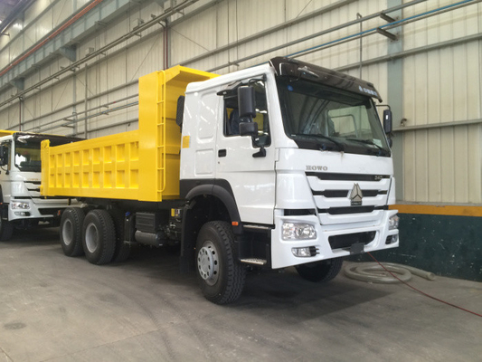 15M3 30T Sinotruk Howo7 336hp Hw76 오두막 10를 가진 덤프 트럭 6x4는 선회합니다