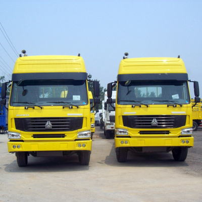 40-50T를 위한 Sinotruk Howo7 모형의 노란 색깔 6x4 10 짐수레꾼 화물 트럭