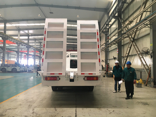 10 타이어 Sinotruk Howo7 사다리 6x4 Euro2 371hp를 가진 무거운 화물 트럭 30-40T 평상형 트레일러