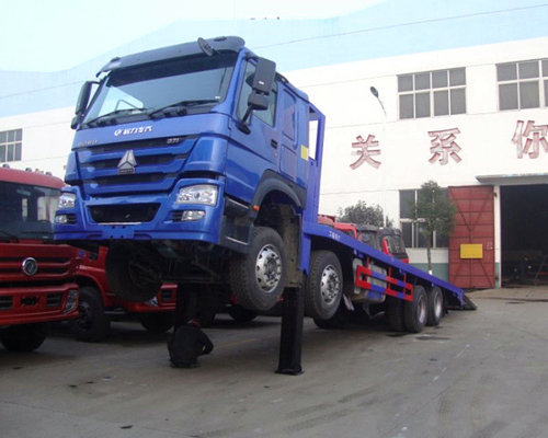 Sinotruk Howo7 6x4 40T 20 피트를 가진 무거운 화물 트럭은 10의 바퀴 371hp를 잡니다