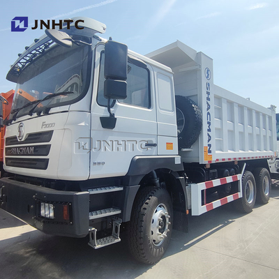 중국 공장 가격 샤크만 F3000 6X4 380HP 10 휠 왼손 덤프 트럭 판매