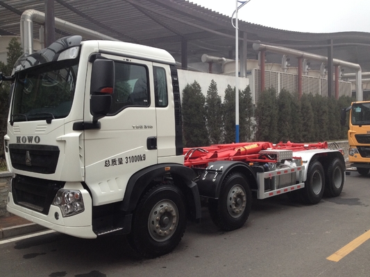 30T Hork 팔 쓰레기 수거차 수집 쓰레기 쓰레기 압축 분쇄기 트럭 Euro2 336hp 10는 피로하게 합니다