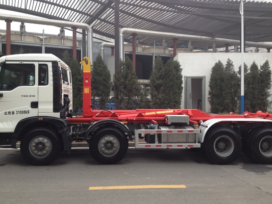 30T Hork 팔 쓰레기 수거차 수집 쓰레기 쓰레기 압축 분쇄기 트럭 Euro2 336hp 10는 피로하게 합니다