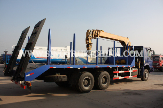 12000kg 최대 드는 수용량을 가진 336HP 건축 붐 트럭 기중기