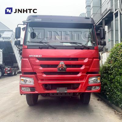 호우 6x4 신/중고 10륜 덤프트럭 디젤 티퍼 후방 카메라 400HP 유로 2 유로 3 배기가스 표준 8L 히노 RHD
