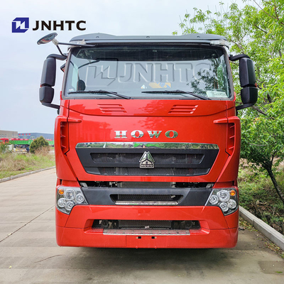 호우 T7H 새 8*4 12바퀴 40톤 380HP 크레인 탑재 최대 16톤 팔 화물 크레인 트럭