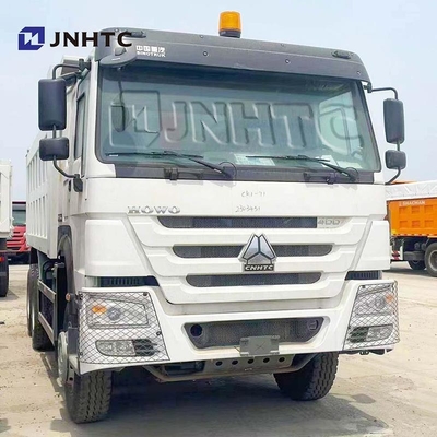 새 / 중고 Sinotruk Howo 덤프 트럭 400hp 중량 트럭 10 바퀴 좌측 운전 아프리카용 팅퍼 트럭