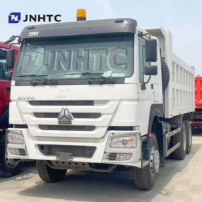 새 / 중고 Sinotruk Howo 덤프 트럭 400hp 중량 트럭 10 바퀴 좌측 운전 아프리카용 팅퍼 트럭