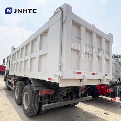 새 / 중고 Sinotruk Howo 덤프 트럭 400hp 중량 트럭 10 바퀴 좌측 운전 아프리카용 팅퍼 트럭