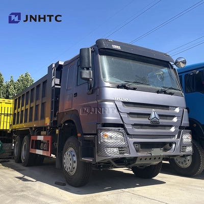 최고의 6x4 10 휠 덤프 트럭 336hp 40 톤 사용 된 Sinotruk 왼쪽 / 오른쪽 드라이브 킵 트럭