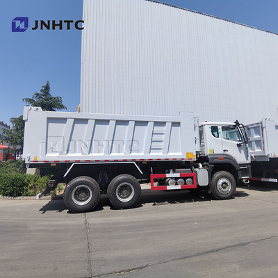 중량 Sinotruk 티퍼 트럭 6x4 10 휠러 40톤 380hp 400hp 새고 사용 된 Howo 덤프 트럭 고품질