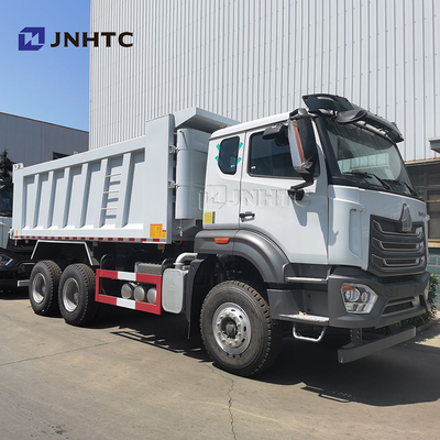 중량 Sinotruk 티퍼 트럭 6x4 10 휠러 40톤 380hp 400hp 새고 사용 된 Howo 덤프 트럭 고품질